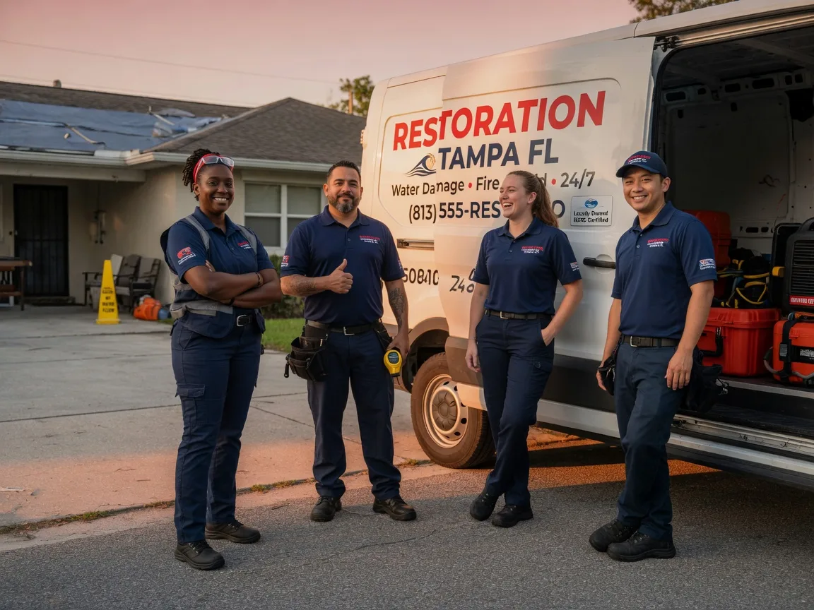 Water Damage Restoration company in Bellville, TX