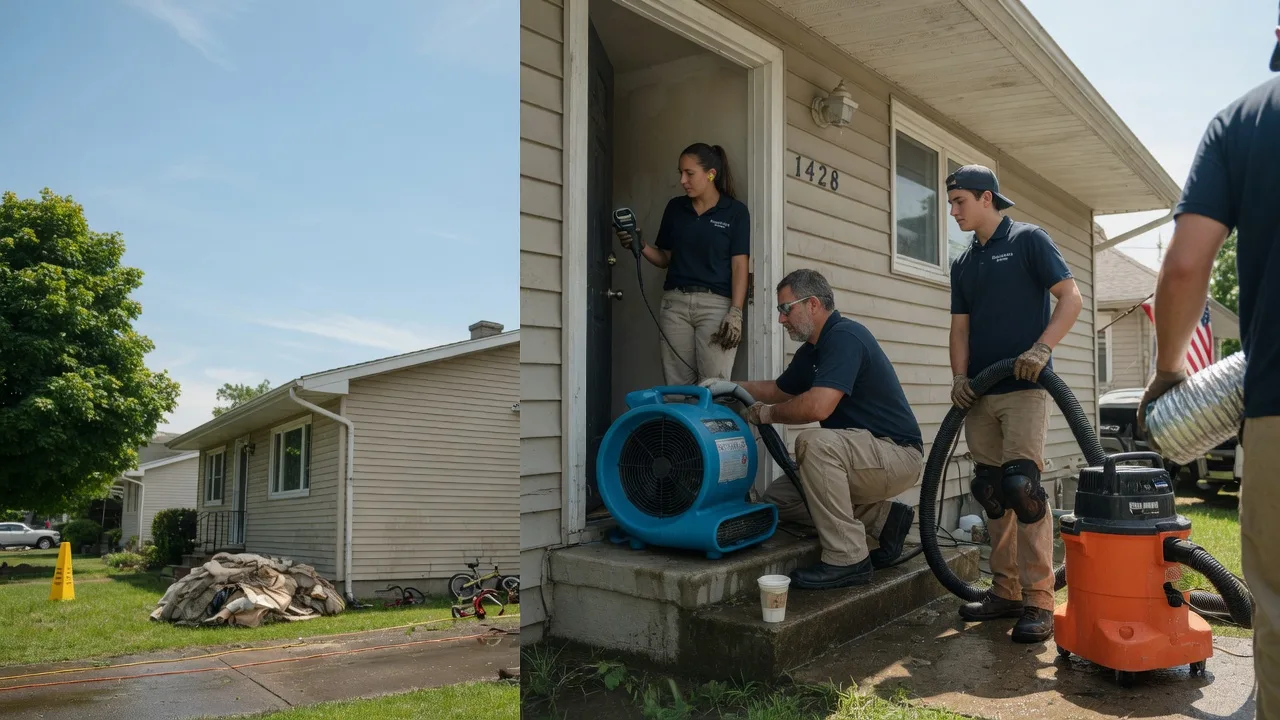 Water Damage Restoration in Bellville, TX near me